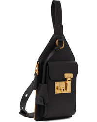 Dunhill Black Lock Messenger Bag