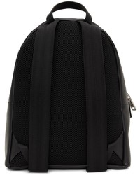 Fendi Black Logo Backpack