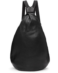Yohji Yamamoto Black Medium Discord Y Bag Pack Backpack
