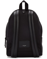 Saint Laurent Black Mini City Backpack