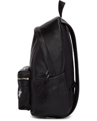 Saint Laurent Black Mini City Backpack