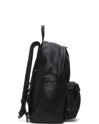Officine Creative Black Oc Backpack