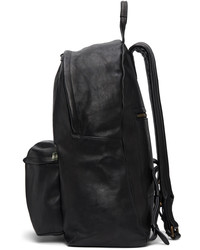 Officine Creative Black Oc Backpack