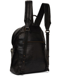 Officine Creative Black Oc Pack Backpack