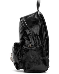 Versus Black Patent Leather Backpack