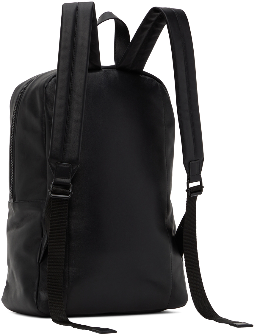 Common Projects Black Simple Backpack, $1,100 | SSENSE | Lookastic