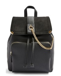 Topshop Brandy Faux Leather Backpack