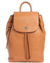 Tory Burch Brody Leather Drawstring Backpack