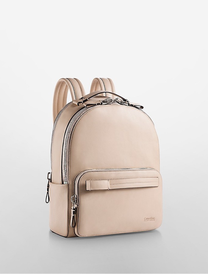 calvin klein platinum backpack