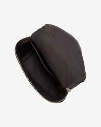 Kara Classic Pebbled Leather Backpack Black