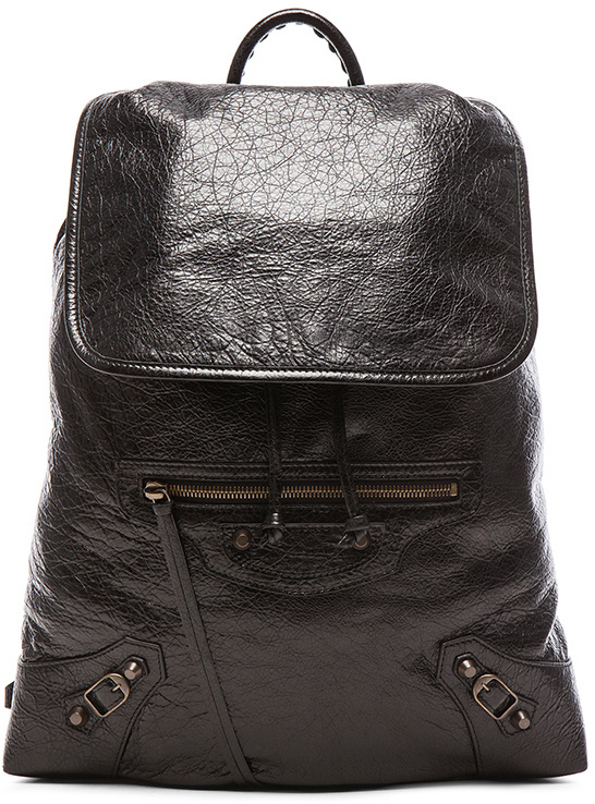 Balenciaga Classic Small Traveler Backpack With Traditional Studs ...