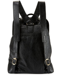 Balenciaga Classic Traveler Small Leather Backpack