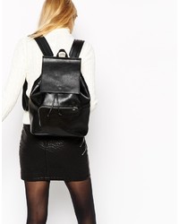 Asos Collection Backpack With Front Pocket