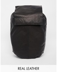 Asos Collection Unlined Leather Minimal Backpack