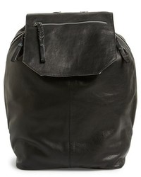 Day Mood Fleur Leather Backpack Brown