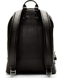WANT Les Essentiels De La Vie Black Leather Kastrup Backpack