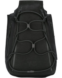 Y-3 Elasticated Lace Up Front Backpack