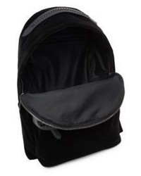 Stella McCartney Falabella Medium Velvet Faux Leather Backpack