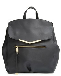 T-Shirt & Jeans Faux Leather Backpack