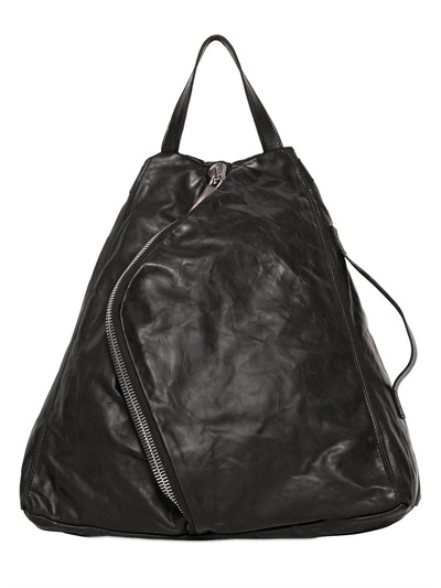 Giorgio Brato Nappa Leather Backpack, $757 | LUISAVIAROMA | Lookastic