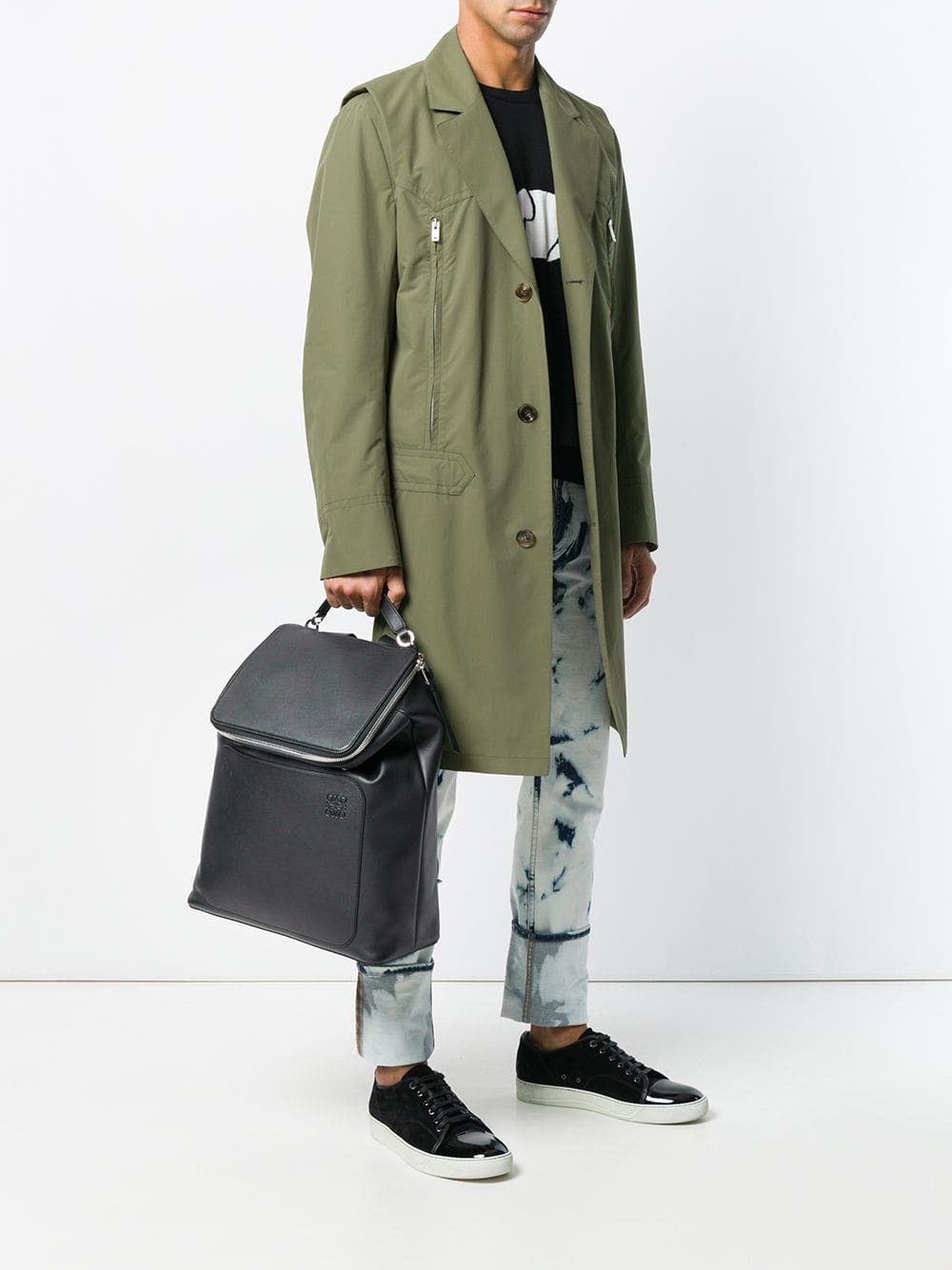 Loewe Goya Backpack, $2,450, farfetch.com