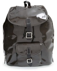 Harper Ave Philip Neoprene Faux Patent Leather Backpack