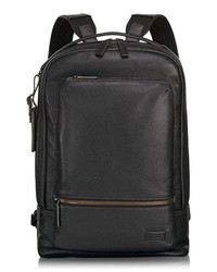 Tumi Harrison Bates Black Leather Backpack