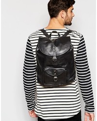 SANDQVIST Helmer Leather Backpack