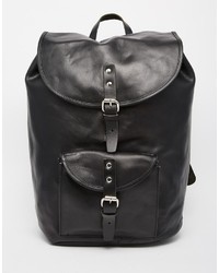 SANDQVIST Helmer Leather Backpack