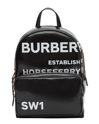 Burberry Horseferry Print Canvas Backpack