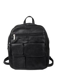 Journee Collection Leather Convertible Backpack