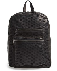 Ash Large Danica Perforated Lambskin Leather Backpack