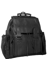 David King Leather 329 Top Handle Backpack