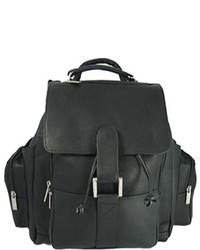 David King Leather 330 Top Handle Xl Backpack