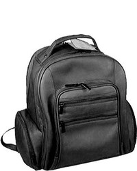 David King Leather 349 Oversize Laptop Backpack