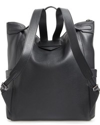 Aquatalia Leather Backpack Black