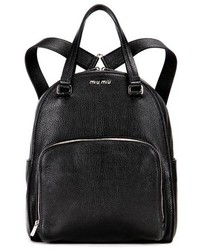 Miu Miu Leather Backpack