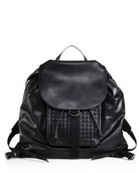 Bottega Veneta Leather Drawstring Backpack
