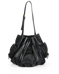 Marc by Marc Jacobs Leather Drawstring Bucket Bag