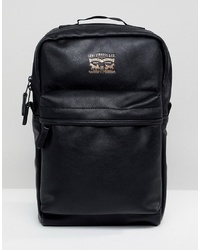 Levi's Leather Look Multi Pocket Backpack