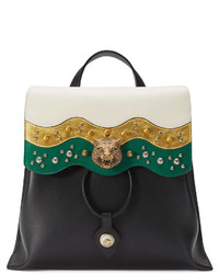 Gucci Leather Studded Backpack