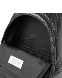 Maison Margiela Leather Trimmed Coated Shell Backpack