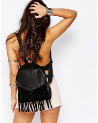 Asos Leather Western Backpack