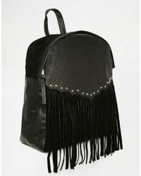 Asos Leather Western Backpack