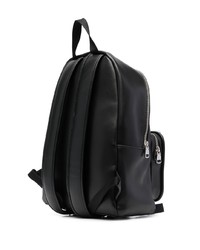 Calvin Klein Jeans Logo Embossed Leather Backpack