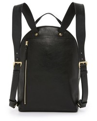 Lotuff Leather Zipper Backpack
