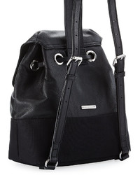 Rebecca Minkoff Mansfield Leather Backpack Black
