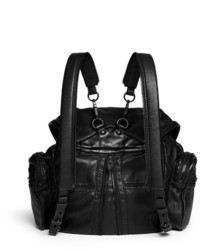 Alexander Wang Marti Matte Hardware Washed Leather Three Way Backpack