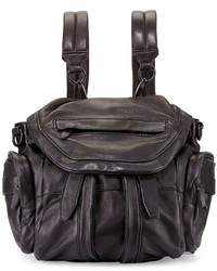 Alexander Wang Marti Mini Leather Backpack Black