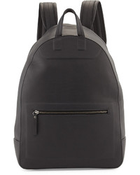 Maison Margiela Matte Leather Backpack Black